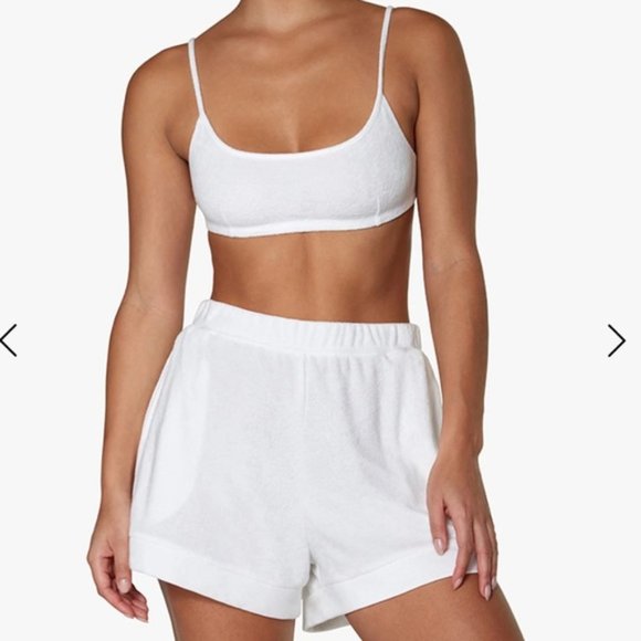 NWT Pull on Terry Shorts - Picture 2 of 10